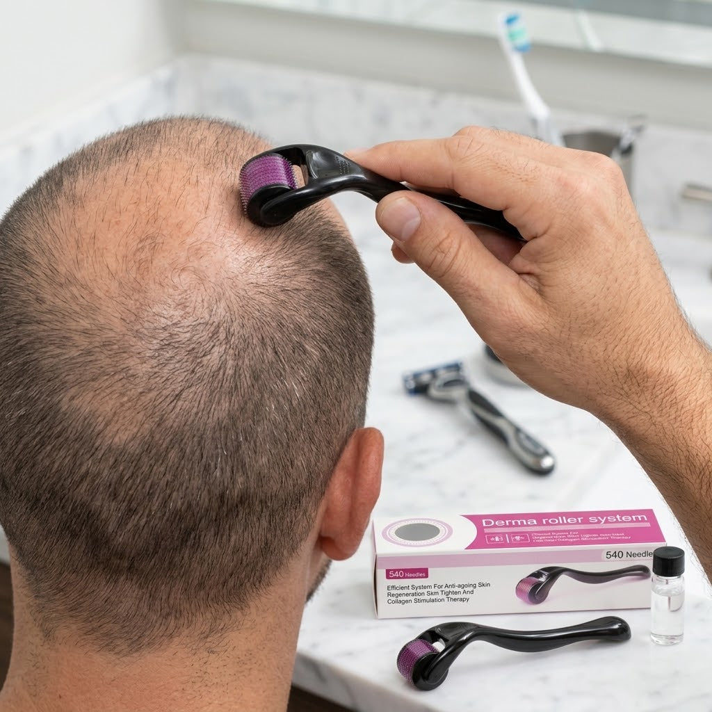 Derma Roller 0.5mm | Microneedling Skin & Hair Care Roller